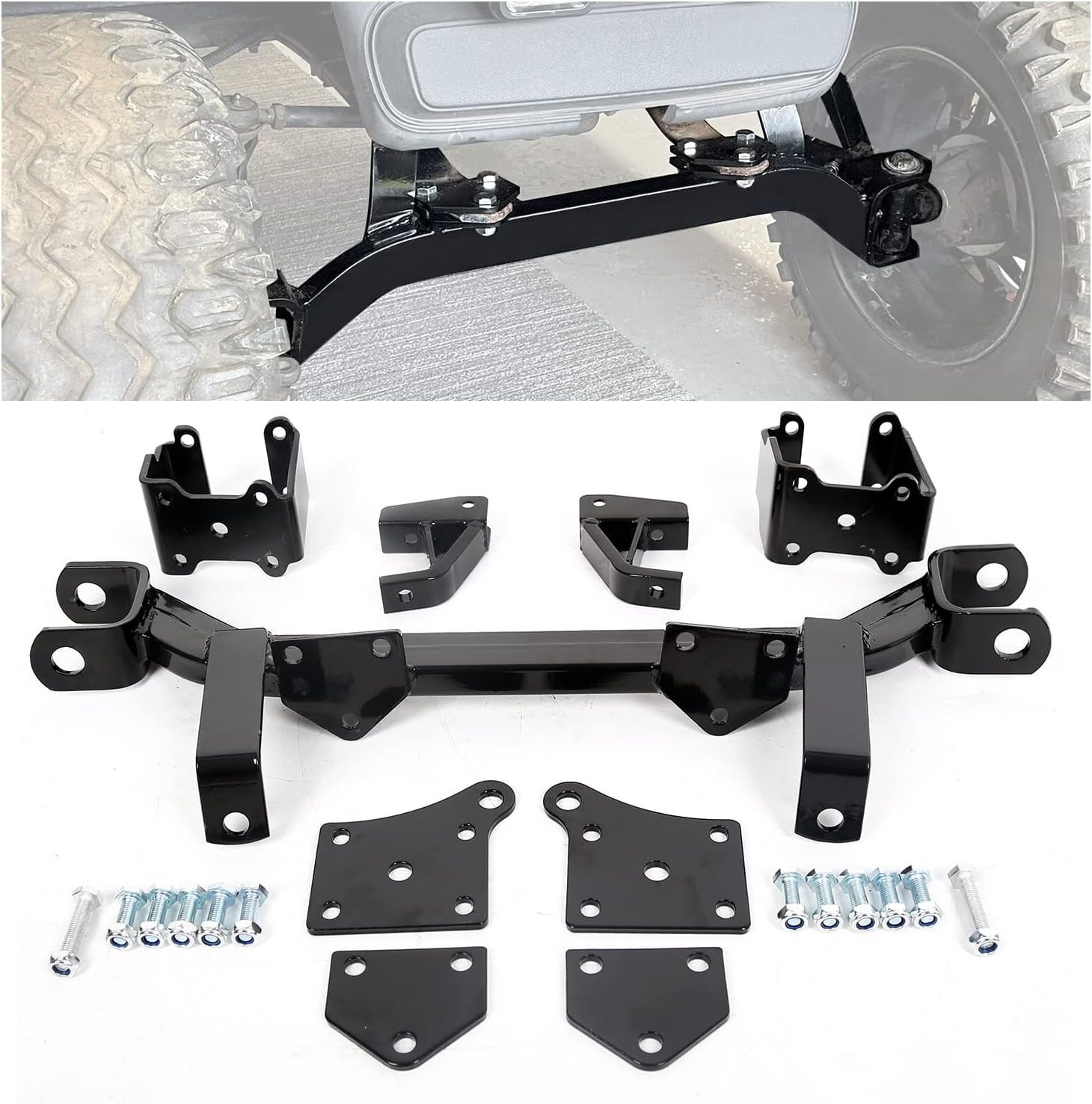 ECOTRIC 6 Drop Axle Lift Kits for EZGO Golf Cart 1994-2001