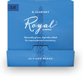 Royal Bb Clarinet Reeds Strength 3.0 - 25 Pack (Filed Cut)