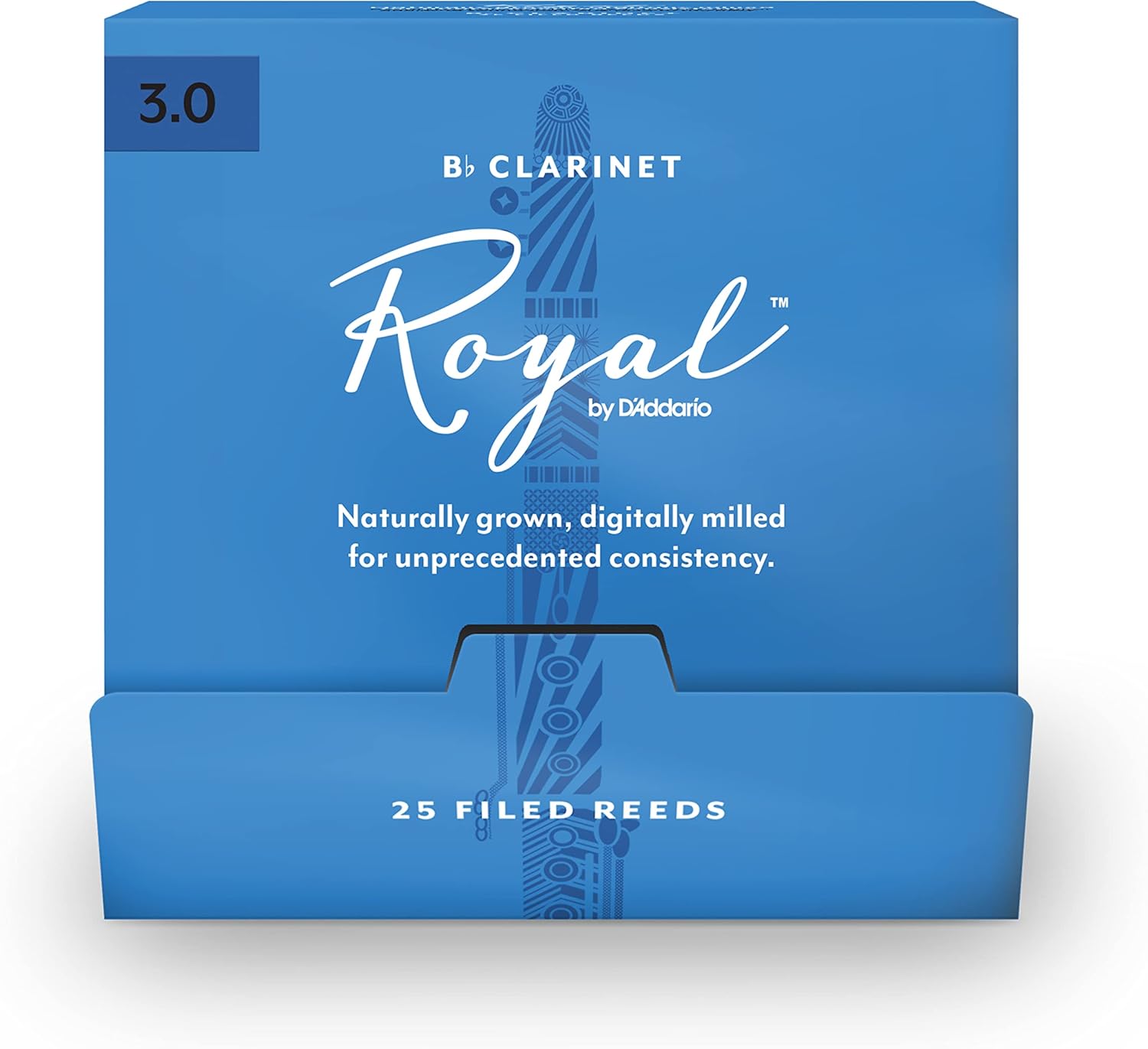 Royal Bb Clarinet Reeds - Strong Spine and Clarity for Musicians