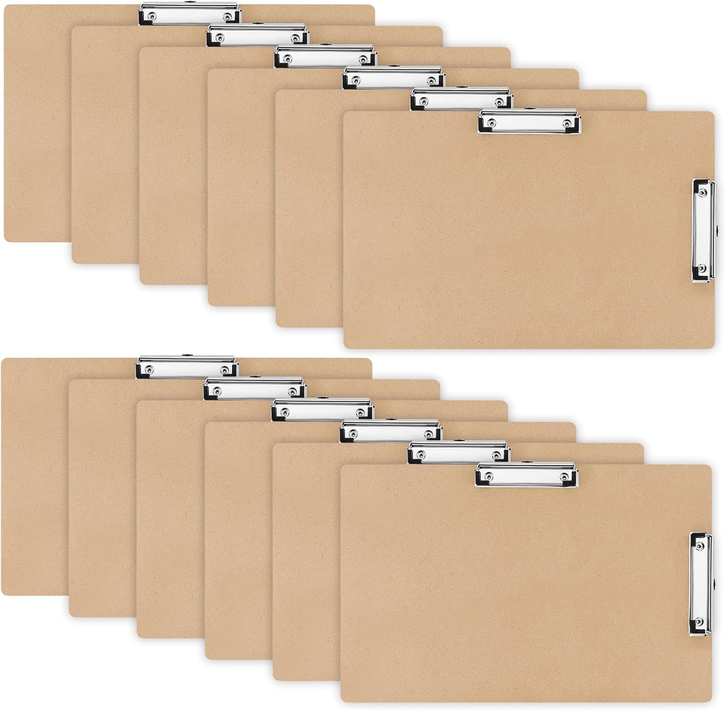 Henoyso 12 Pcs 11x17 Clipboard for Art and Office Use