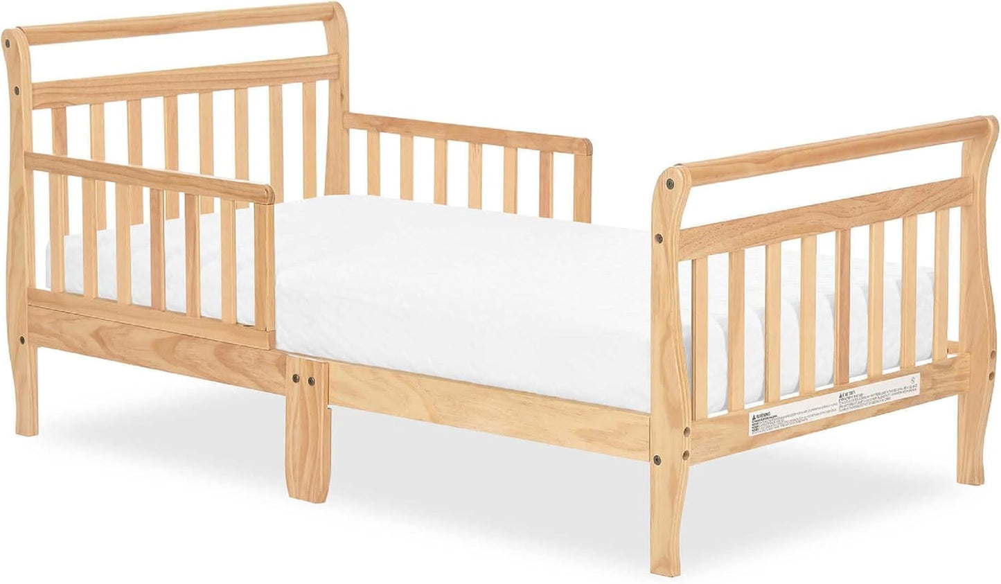 Dream On Me Classic Sleigh Toddler Bed for Stylish Bedrooms