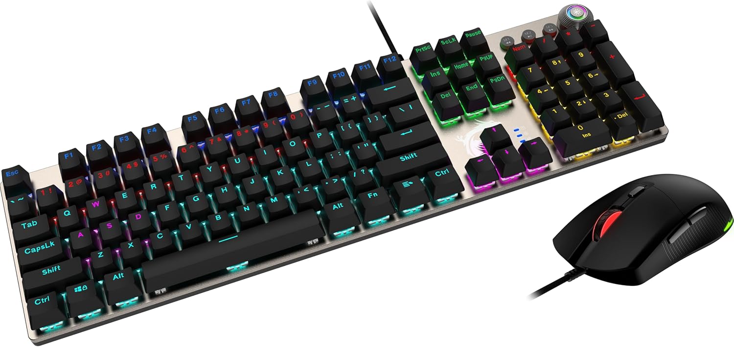 MSI Forge GK310 Combo - Gaming Keyboard & Mouse Set