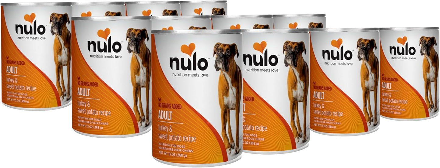 Nulo Grain-Free Turkey & Sweet Potato Recipe for Adult Dogs