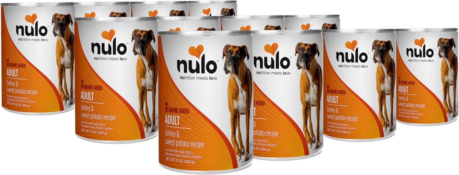 Nulo Grain-Free Turkey & Sweet Potato Recipe for Adult Dogs