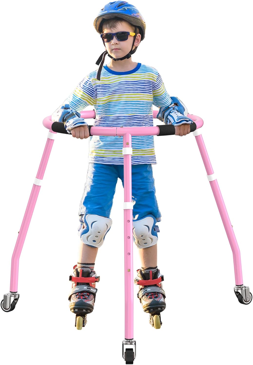 GanFindX Skater Aid for Kids: Adjustable Roller Skate Trainer