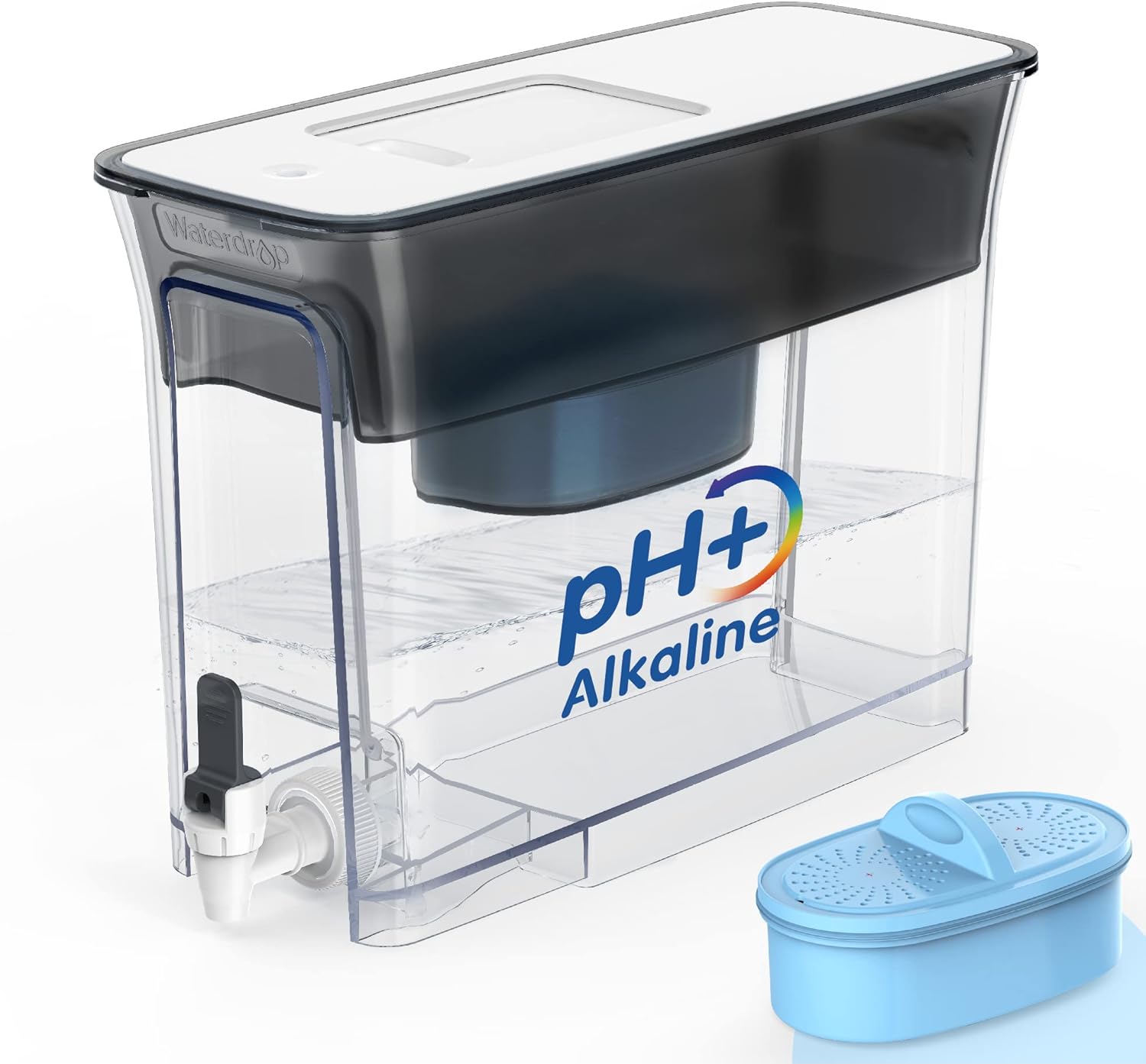 Waterdrop Slim Alkaline Water Filter Dispenser for Healthy Hydration