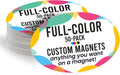 Custom 4x6 in Oval Magnet - Durable Personalized Magnet