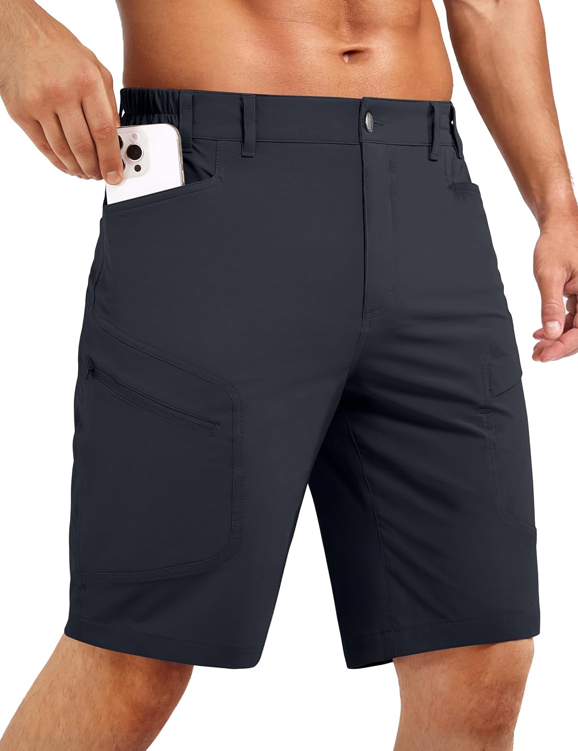 Stlight Men's Hiking Cargo Shorts Quick Dry Lightweight Tactical