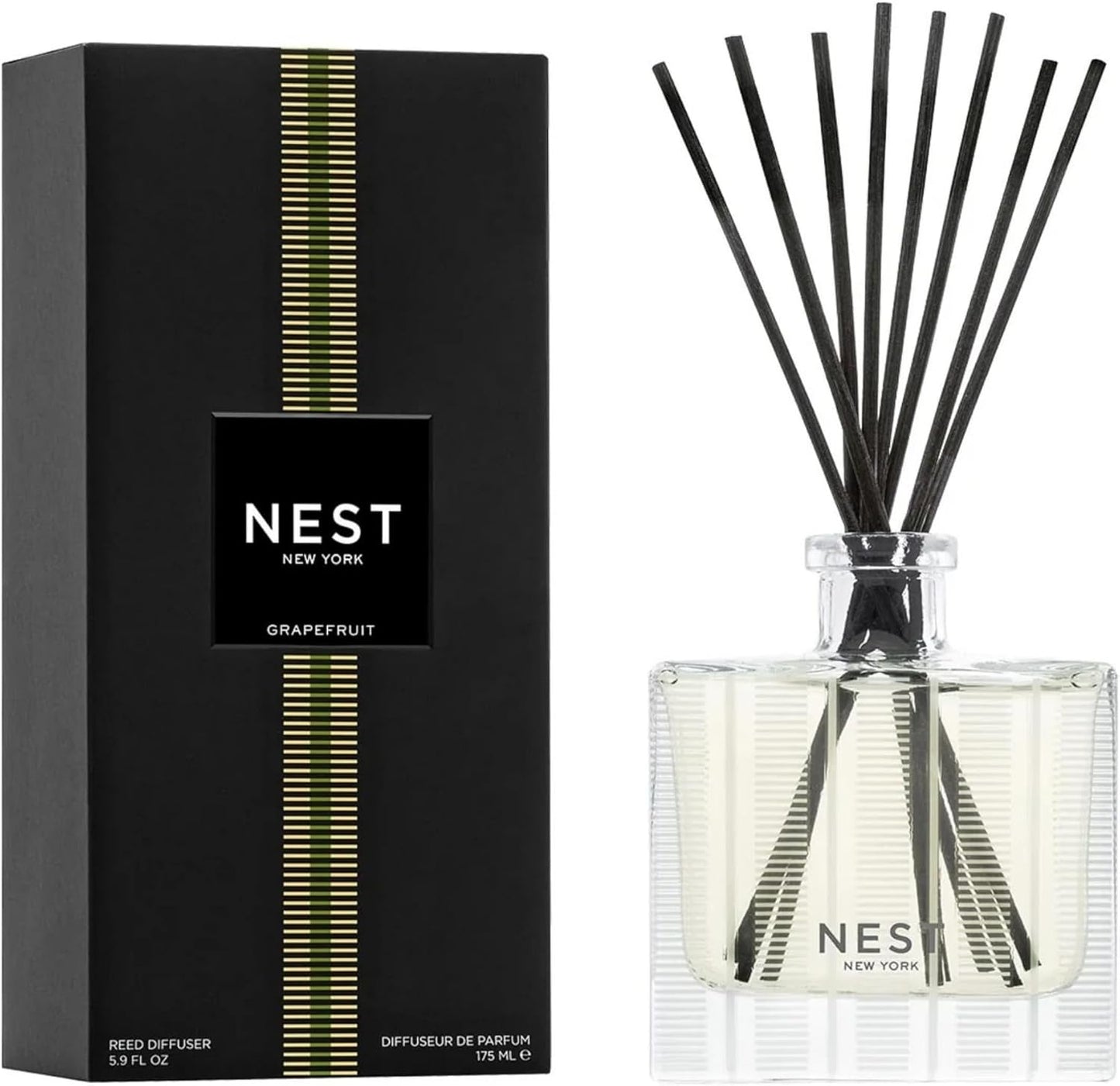 NEST New York Grapefruit Reed Diffuser for Lasting Freshness
