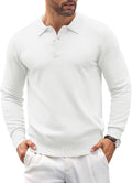 Coofandy Men's Knit Polo Shirts for Effortless Casual Style