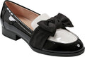 Bandolino Lindio Loafer - Tailored Patent Loafer with Bow