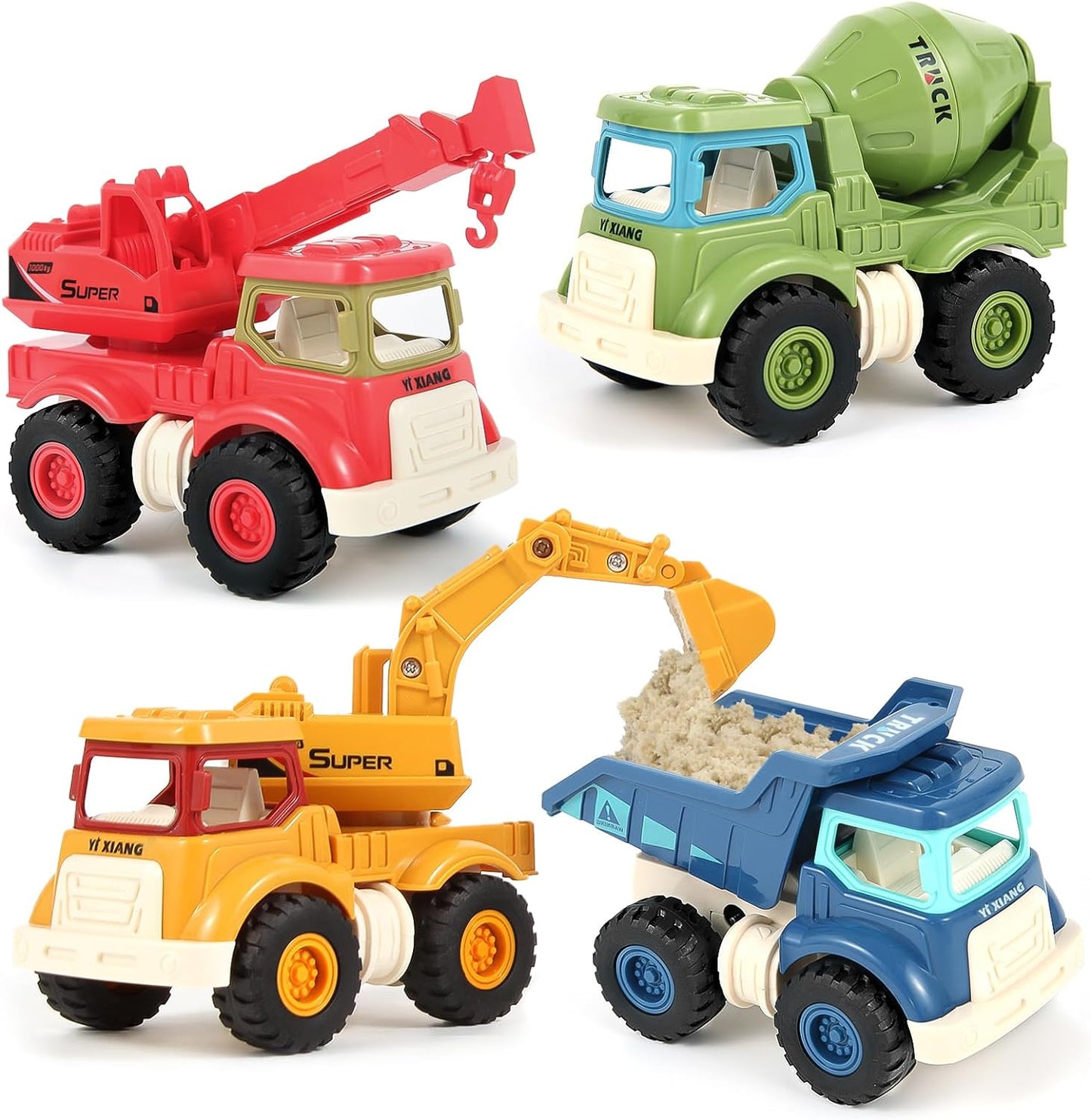 Olbyefly Sandbox Excavator Truck: Fun Construction Toy!