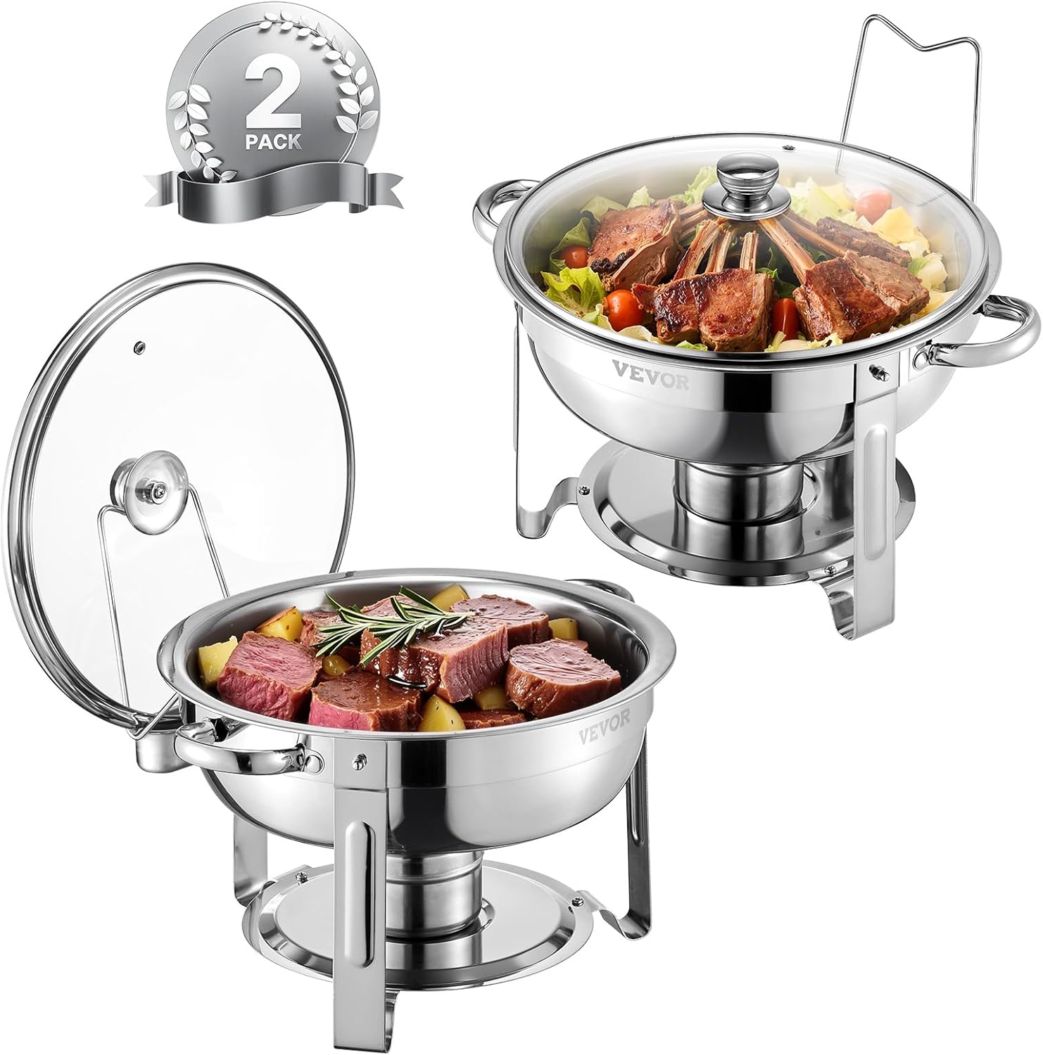 VEVOR Chafing Dish Buffet Set for Elegant Catering Events