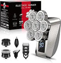 PEACEONE Head Shaver for Bald Men - 7D Waterproof Rotary Groomer