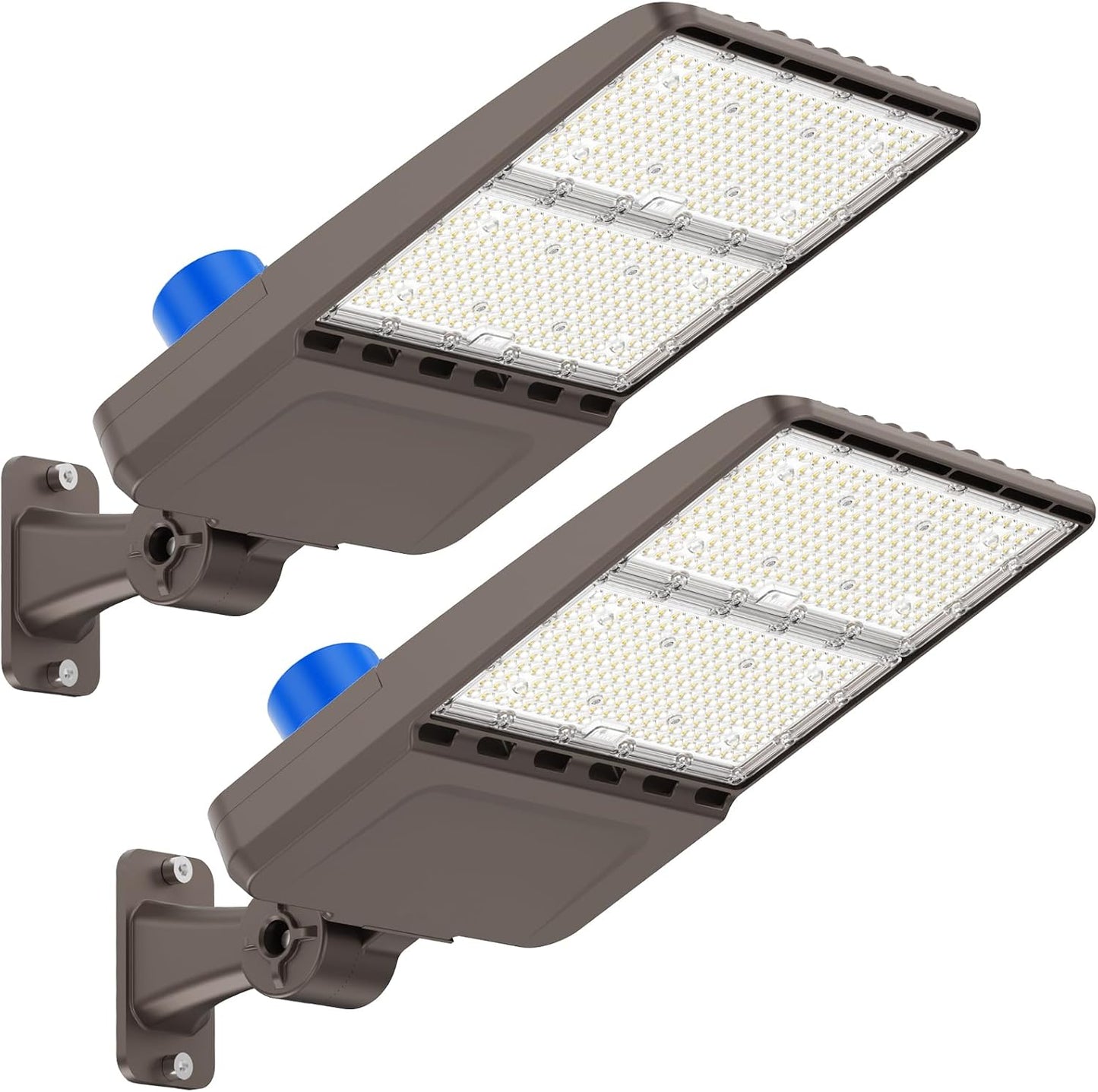 LED Parking Lot Light 300W with Dusk to Dawn Photocell 2PACK