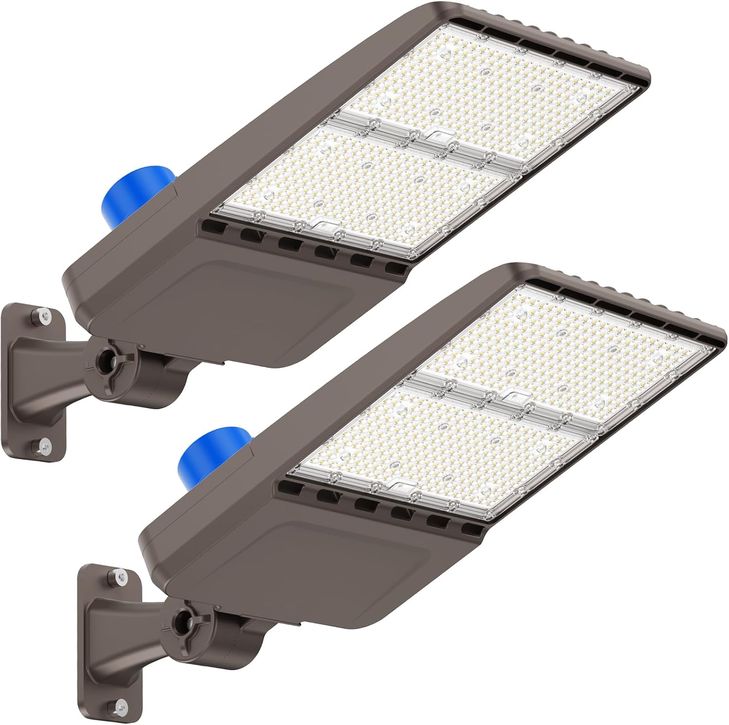 LED Parking Lot Light 300W with Dusk to Dawn Photocell 2PACK