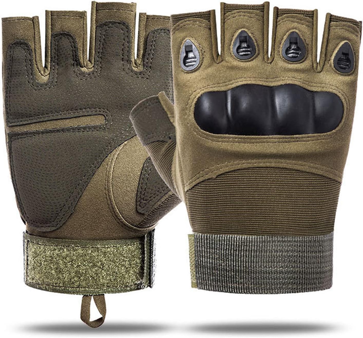 SUJAYU Men's Knuckle Protection Workout Gloves 