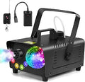 Katomi 800W Fog Machine with Sound Activated Disco Ball - Party Haze