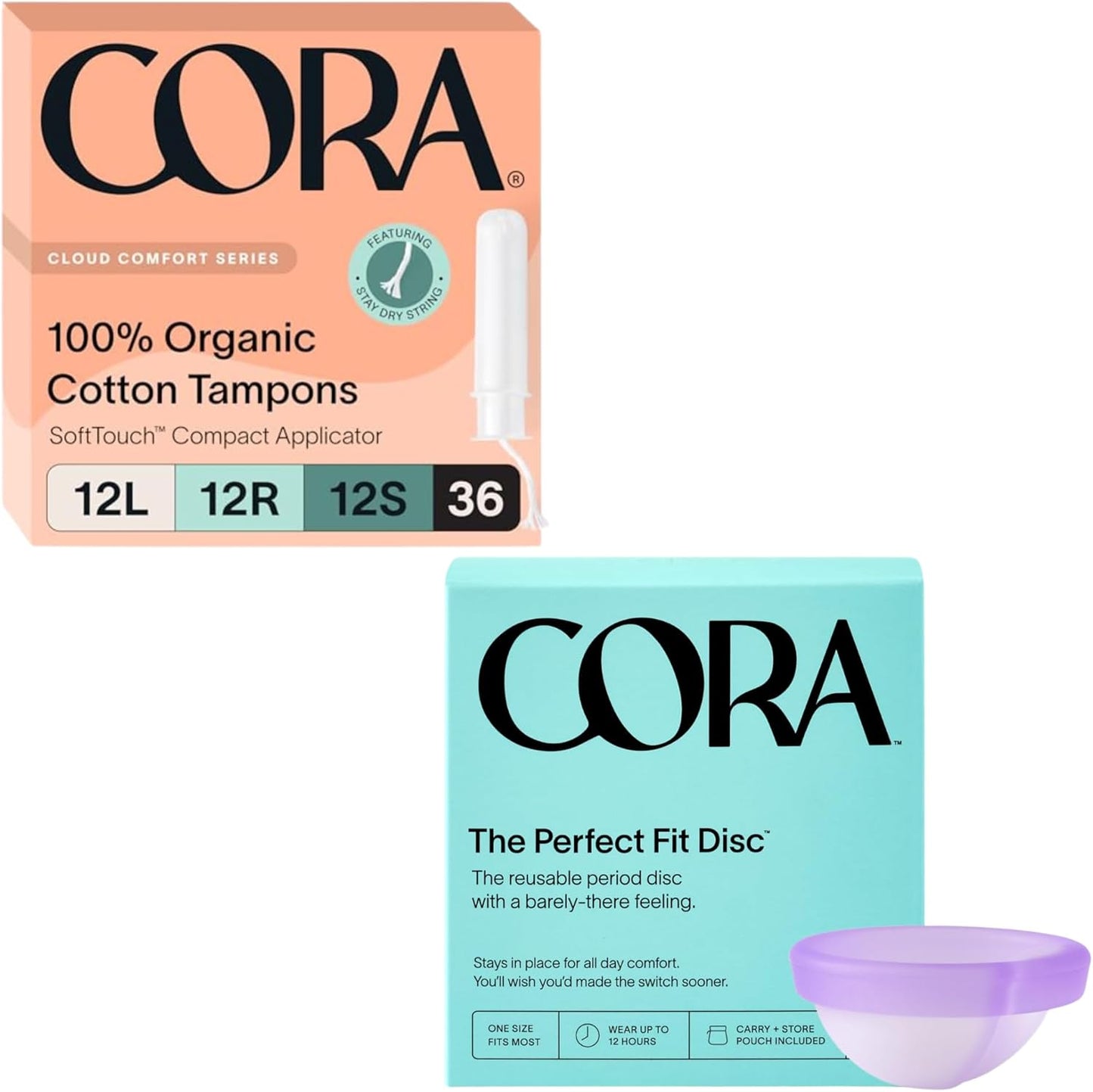 Cora Eco-Friendly Menstrual Care Bundle