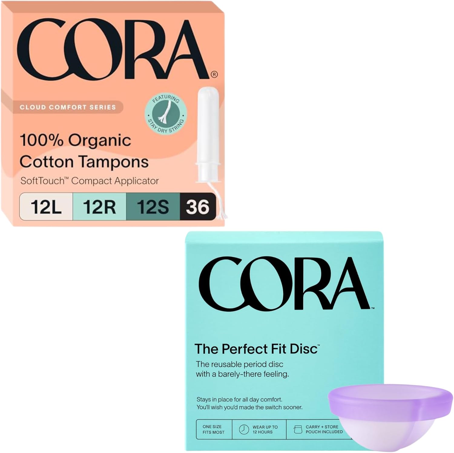 Cora Eco-Friendly Menstrual Care Bundle