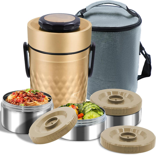 67oz Thermos for Hot Food - Stackable Insulated Lunch Box