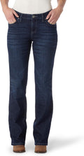 Womens Mid Rise Boot Cut Ultimate Riding Jean - No-Gap Waist