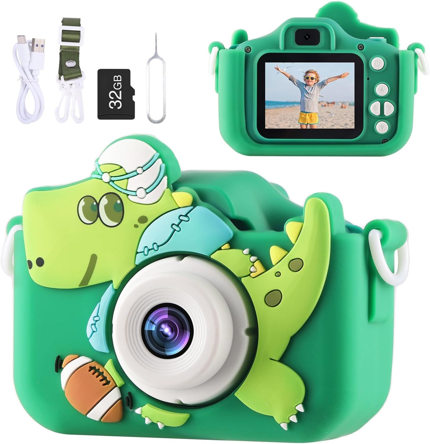 Kids Digital Camera for Boys and Girls Age 3-8, Fun Gift