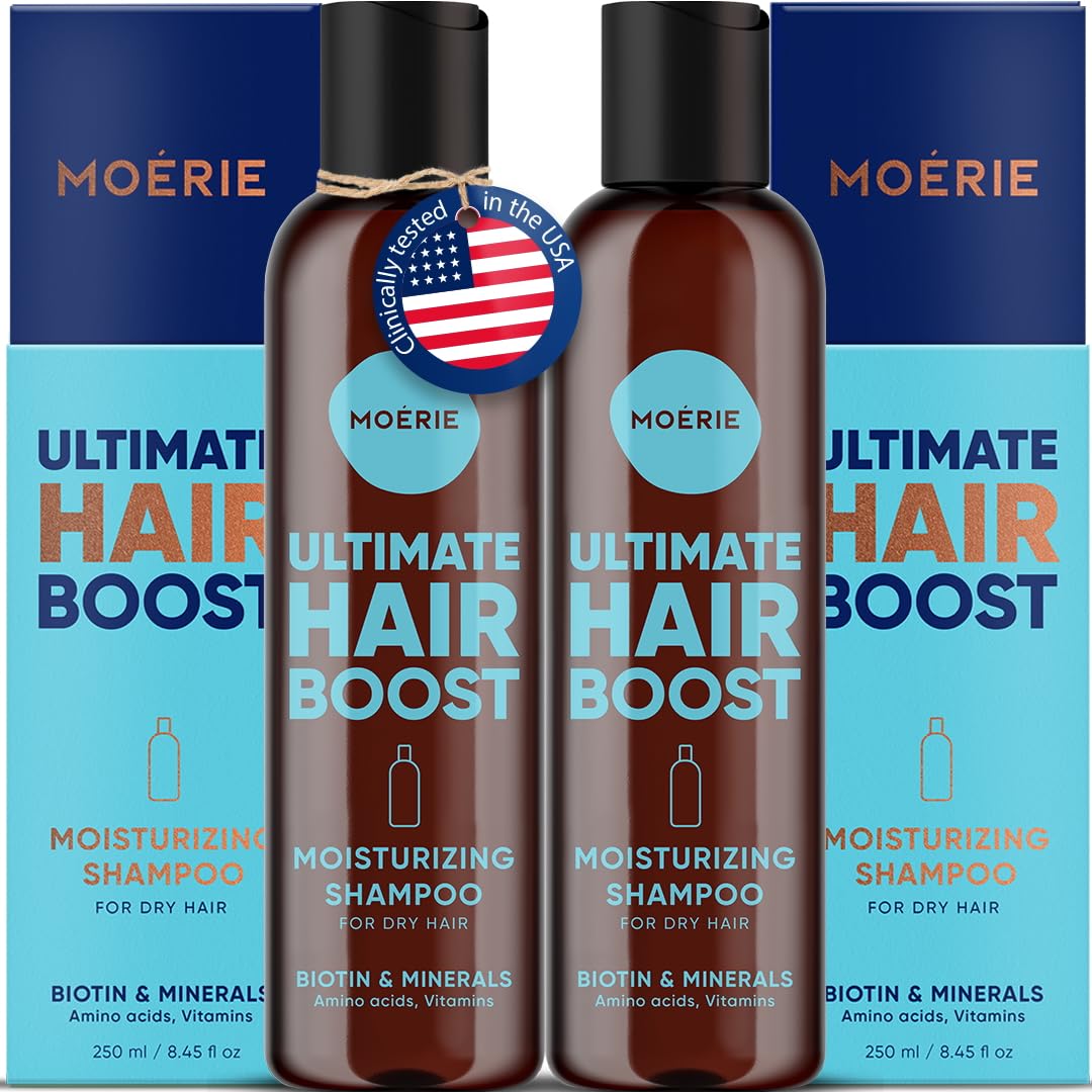 Moerie Ultimate Hair Growth Shampoo for Thicker, Fuller Hair
