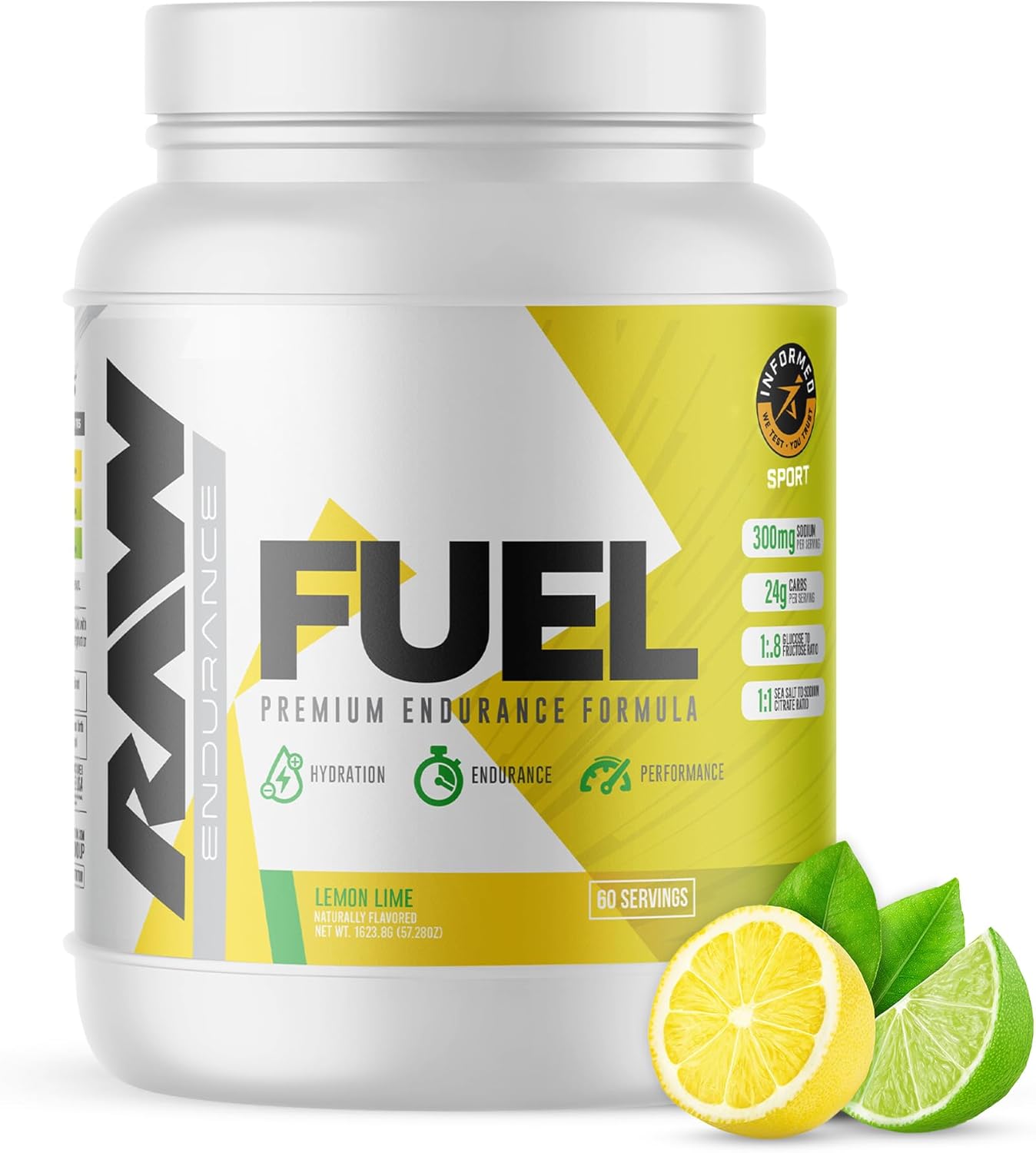 RAW Fuel Premium Endurance Supplement Powder for Peak Performance