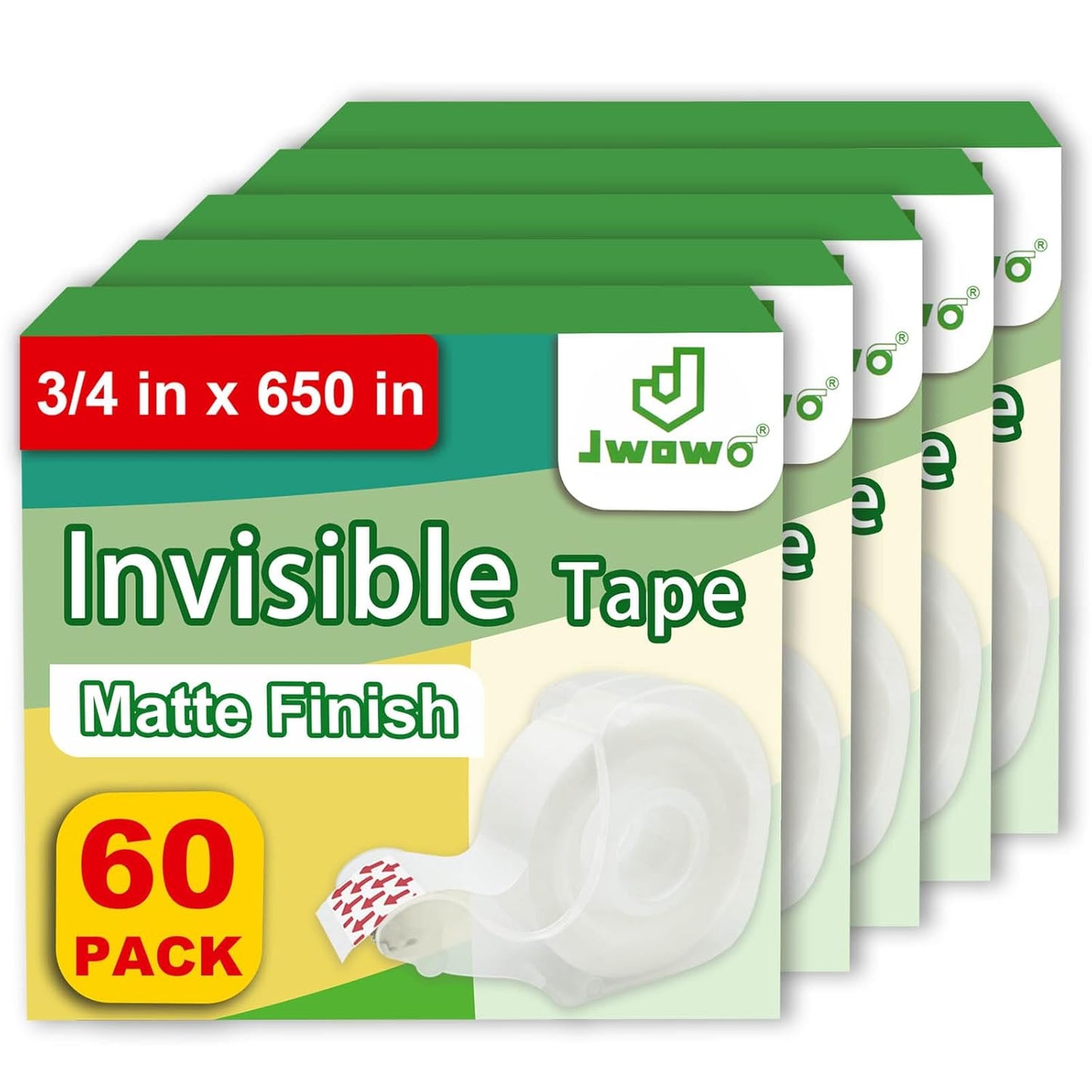 Invisible Tape with Refillable Dispenser for Holiday Crafts
