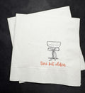 Pink Bow Birthday Espresso Martini Bar Set - 25 Napkins