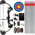 Compound Bow and Archery Set for Youth and Beginners - Adjustable
