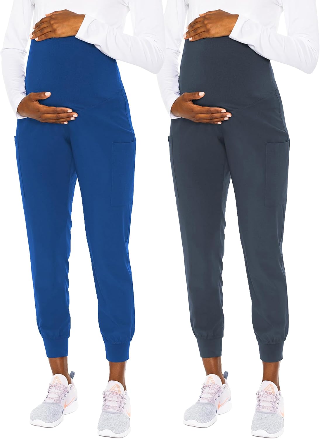 Med Couture Maternity Jogger Scrub Pants with 4 Pockets