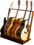 6 Guitar Wood Stand: Display & Organize Guitars