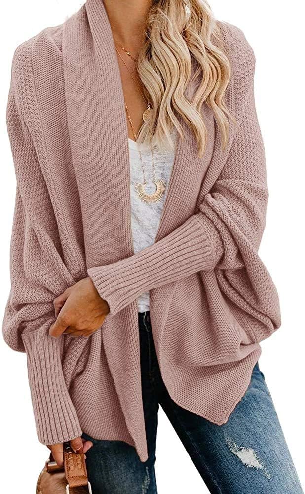 Mafulus Women's Oversized Chunky Knit Cardigan for All Seasons