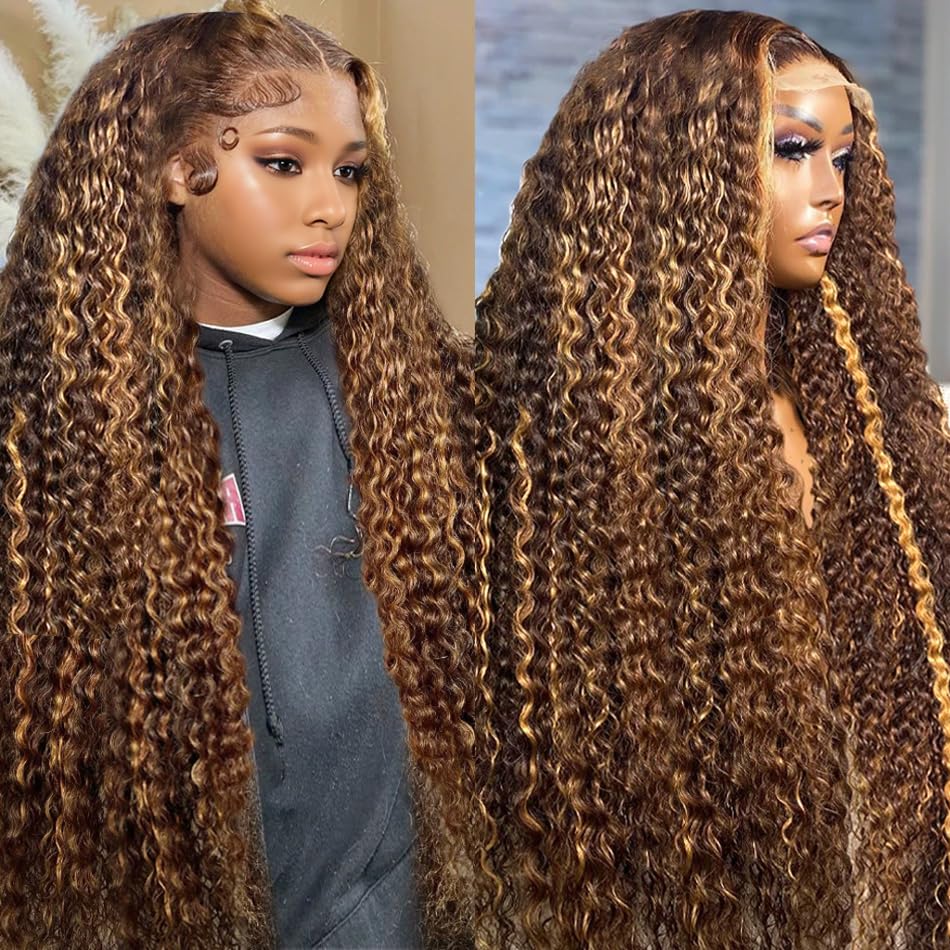 360 Deep Wave Lace Front Wigs Human Hair for Stunning Styles