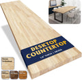 Butcher Block Countertop 48 x 30 x 1.5 - Unfinished Hevea Wood