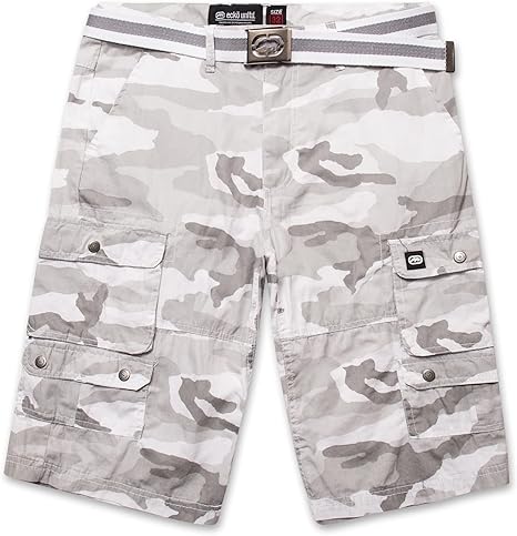 Ecko Cargo Shorts for Men - Twill Camo Big and Tall Style
