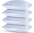 Cooling Pillow King Size Pillows Set of 4 - Cooling Comfort for All