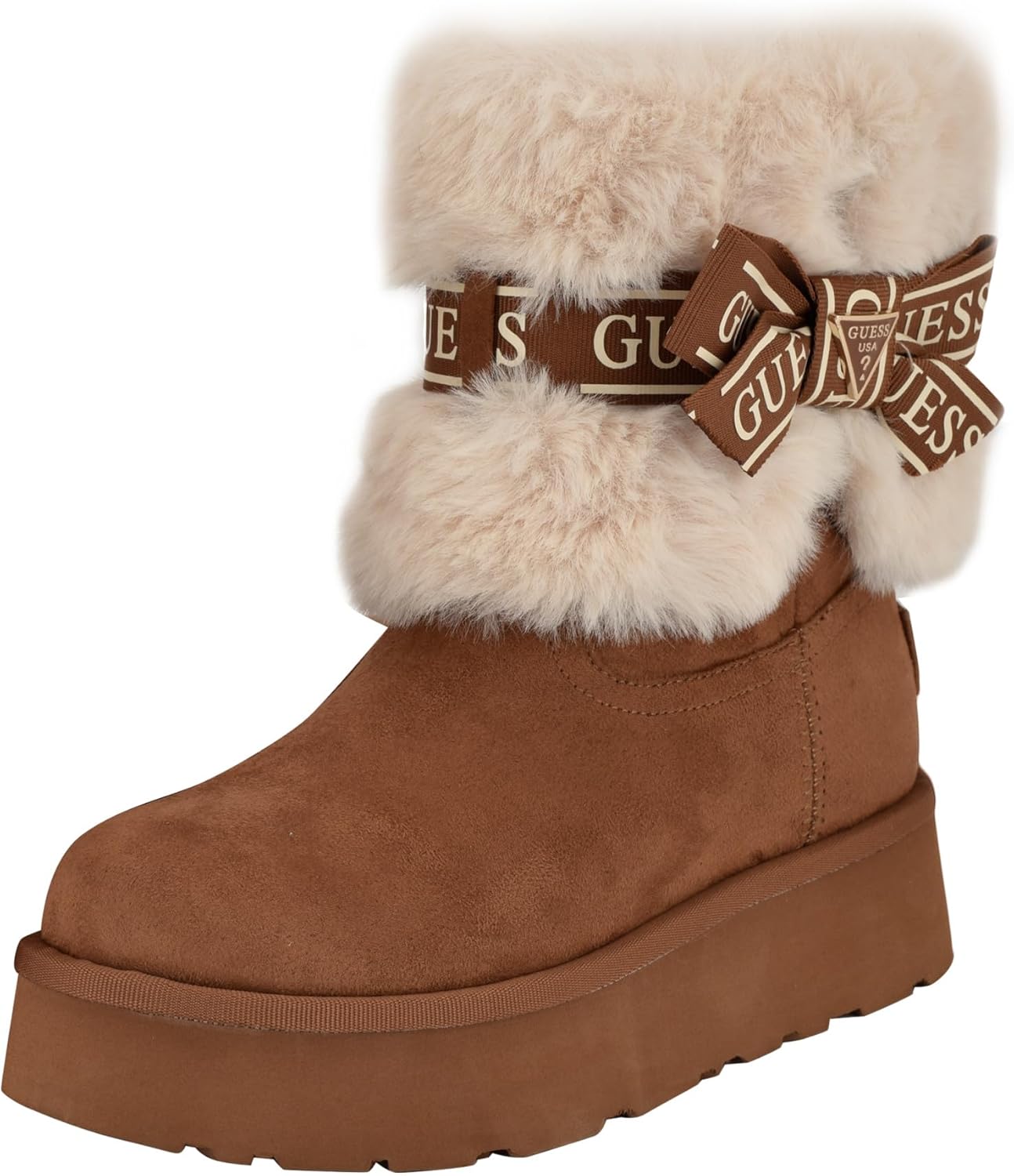 Guess Women's Denla Ankle Boot - Stylish Winter Footwear