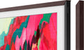SAMSUNG 75 The Frame Customizable Bezel - Modern Brown snap-on style