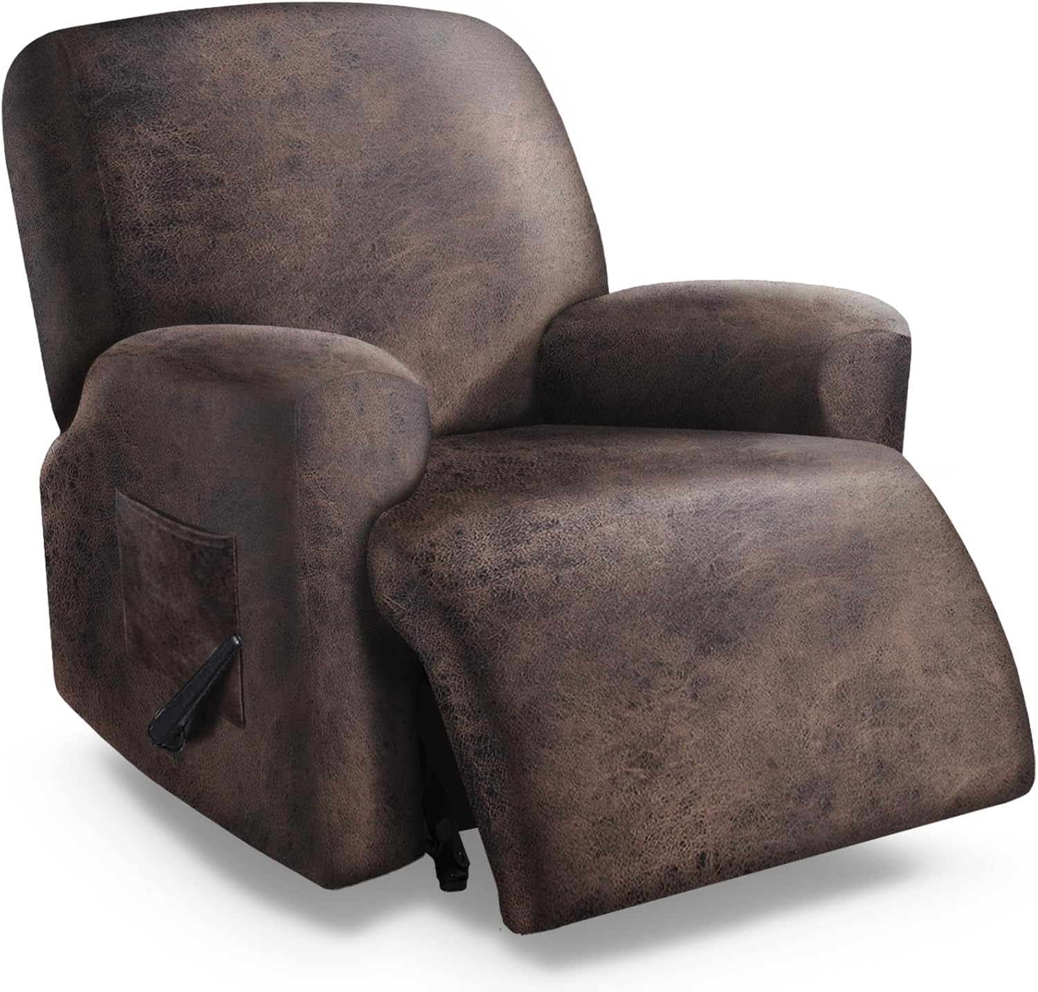 Molasofa Leather Like Oversized Recliner Chair Covers for Comfort