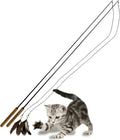 Forever Stick 2 Pack Cat Toy Wand - Extra Long Durable Wand