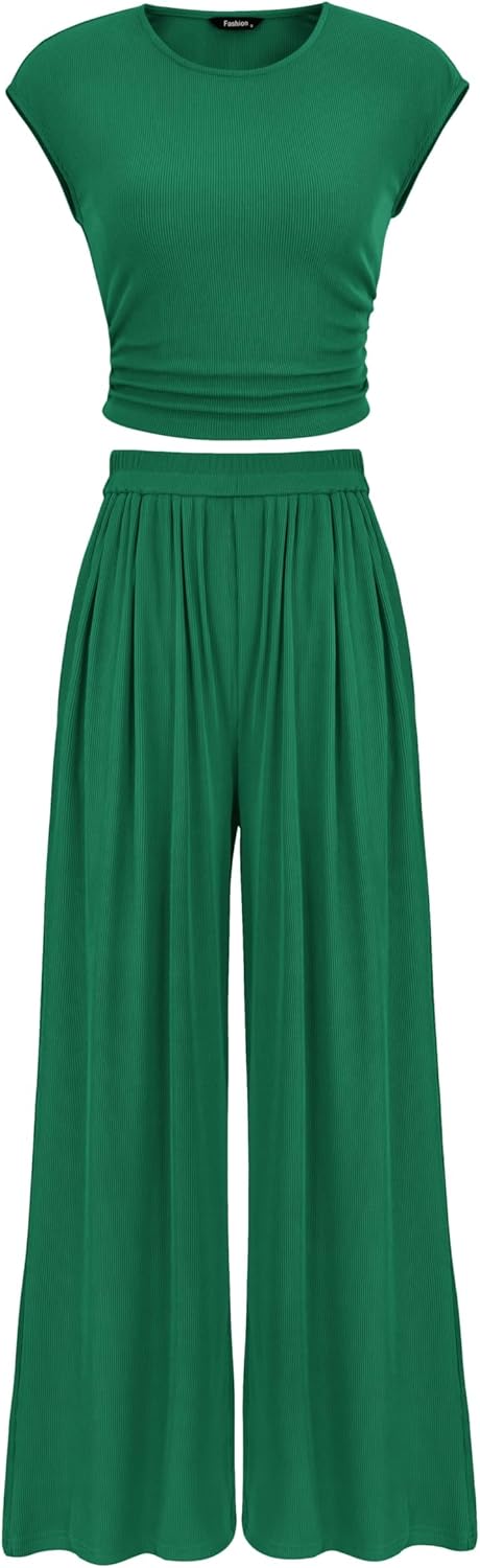 Stylish Women's Summer 2 Piece Outfits for Trendy Looks