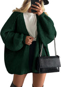PRETTYGARDEN Women's Chunky Knit Cardigan for Autumn Fashion