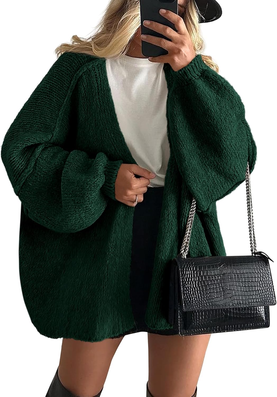 PRETTYGARDEN Womens Oversized Cardigan Sweaters for Fall 2025