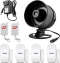 KERUI Indoor/Outdoor Security Alarm System Kit - DIY Wireless Siren