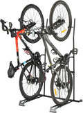Vertical Bike Stand Upright Bicycle Floor Rack - Space Saving (2-pack)
