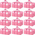 Extra Heavy Duty Large Moving Bags 12 Pack - Durable 23+ Gal Storage