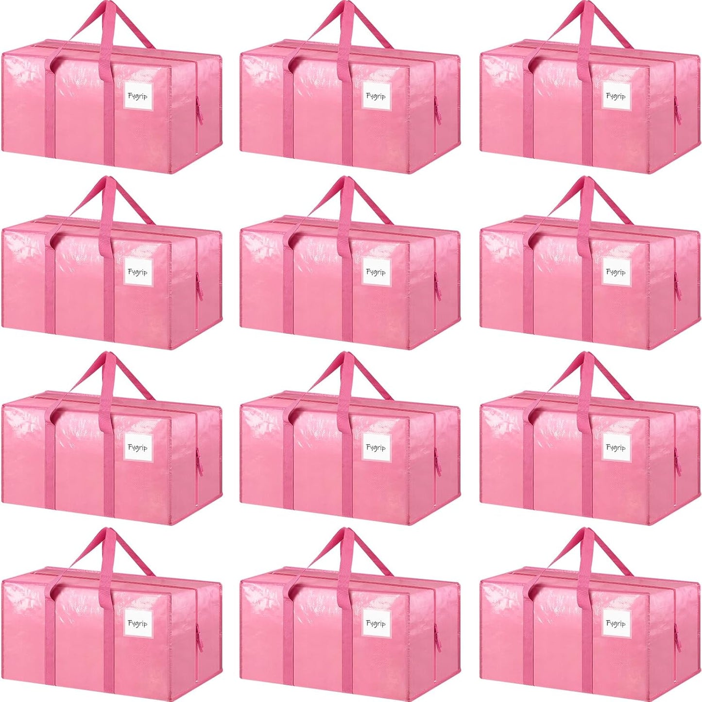 12 Pack Extra Heavy Duty Large Moving Bags for Easy Packing